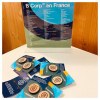 Badge Tourond aimant taille M gravé avec carte
