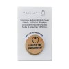 Badge Tourond broche taille M imprimé avec carte