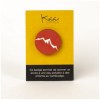 Badge Tourond broche taille M imprimé avec carte