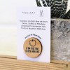 Badge Tourond broche taille M imprimé avec carte