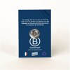 Badge Tourond aimant taille L gravé avec carte