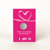Badge Tourond aimant taille L imprimé avec carte