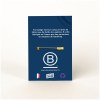 Badge Tourond broche taille L gravé avec carte