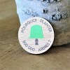 Badge Tourond broche taille L imprimé avec carte