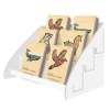 Carte en bois rectangulaire
