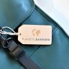 Etiquette de bagage Utopia imprimée sans carte