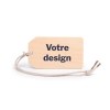 Etiquette de bagage NOMAD imprimée sans carte
