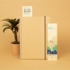 Marque page rectangulaire en bois imprimé