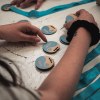 Médaille en bois imprimée sans carte