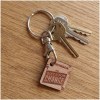 Porte-clés NOMADA gravé recto verso