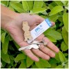 Porte-clés sur mesure imprimé avec anneau, lien et carte