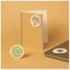 Sticker en bois Woodstick disque