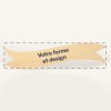 Sticker en bois sur mesure Woodstick