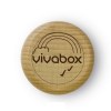 Yoyo en bois gravé