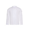 VL AGNI. Veste de cuisine unisexe (190 g/m²) en coton (35 %) et polyester recyclé (65 %)