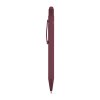 CLINT TOUCH. Stylo à bille au design moderne, fabriqué à partir d'aluminium recyclé (100% rAL), avec une finition en caoutchouc