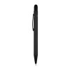CLINT TOUCH. Stylo à bille au design moderne, fabriqué à partir d'aluminium recyclé (100% rAL), avec une finition en caoutchouc