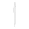 CLINT TOUCH. Stylo à bille au design moderne, fabriqué à partir d'aluminium recyclé (100% rAL), avec une finition en caoutchouc