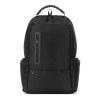 BOSTON SOLID. Sac à dos pour ordinateur portable (17") en nylon 150D avec 2 compartiments rembourrés
