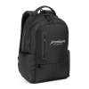 BOSTON SOLID. Sac à dos pour ordinateur portable (17") en nylon 150D avec 2 compartiments rembourrés