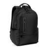 BOSTON SOLID. Sac à dos pour ordinateur portable (17") en nylon 150D avec 2 compartiments rembourrés