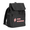 AZORES BAG. Sac à dos pour ordinateur portable (16") en PU, avec rabat recouvrant tous les compartiments