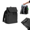 AZORES BAG. Sac à dos pour ordinateur portable (16") en PU, avec rabat recouvrant tous les compartiments