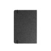 MÁRQUEZ. Cahier A5 à couverture rigide fabriquée à partir de tissu PET 100% recyclé, avec des pages lignées en papier recyclé