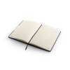 MÁRQUEZ. Cahier A5 à couverture rigide fabriquée à partir de tissu PET 100% recyclé, avec des pages lignées en papier recyclé