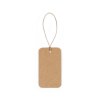 LABEL RECTANGULAR. Étiquette rectangulaire fabriquée à partir de papier 100% recyclé (700 g/m²)