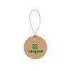 LABEL ROUND. Étiquette circulaire fabriquée à partir de papier 100% recyclé (700 g/m²)