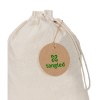 LABEL ROUND. Étiquette circulaire fabriquée à partir de papier 100% recyclé (700 g/m²)