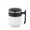 MALDINI. Mug de voyage avec paroi intérieure en acier inoxydable et finition mate, 400 mL