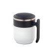 MALDINI. Mug de voyage avec paroi intérieure en acier inoxydable et finition mate, 400 mL
