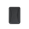CONNOR. Porte-cartes magnétique en cuir PU, se fixe facilement à l'arrière de votre téléphone portable, avec blocage RFID