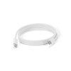JEMISON. Câble USB-C vers USB-C avec gaine tressée (60 W), fabriqué en ABS, acier inoxydable, aluminium et polyester
