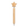 Stylo à bille étoile en bambou - STARPEN