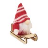 Lutin sur un traîneau en bois - FROSTY SLEIGH