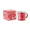 Mug de Noël en émail 300ml - SEASOMEL
