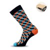 Chaussettes motifs amusants L - FUNNY L
