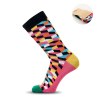 Chaussettes motifs amusants L - FUNNY L