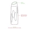 NAZARE - Bouteille en acier inoxydable recyclé à double paroi de 500 ml/17 oz