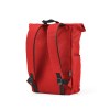 Sac à dos Rome 12L en rPET. Fermeture enroulable avec velcro