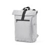 Sac à dos Rome 12L en rPET. Fermeture enroulable avec velcro