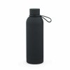 Gourde Hudson 540 ml. Double paroi, étanche. Finition caoutchouc