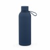 Gourde Hudson 540 ml. Double paroi, étanche. Finition caoutchouc