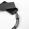 Marconi Câble Charge rapide 2-en-1 et dragonne. USB-C vers USB-C.