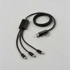 Turing Câble 5-en-1 en rPVC. 1,2 m. 10 W