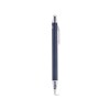 Stylo Shakespeare en aluminium. Bleu, encre Dokumental® 0,5 km