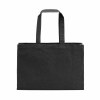 Sac de courses Makalu en coton recyclé. 280 g/m². Anses de 65 cm